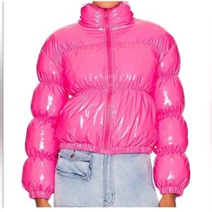 NWT Steve Madden Eden jacket hot pink